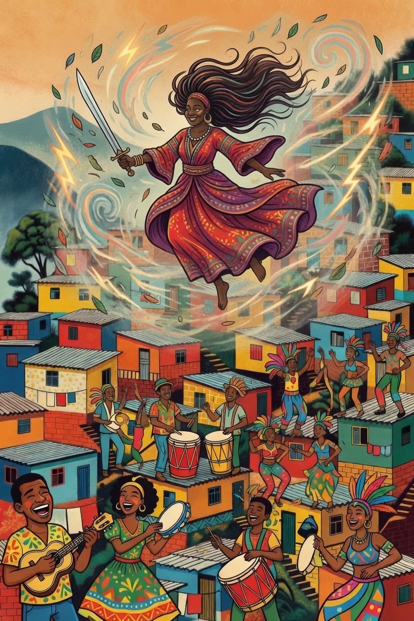 Brazilian favela 