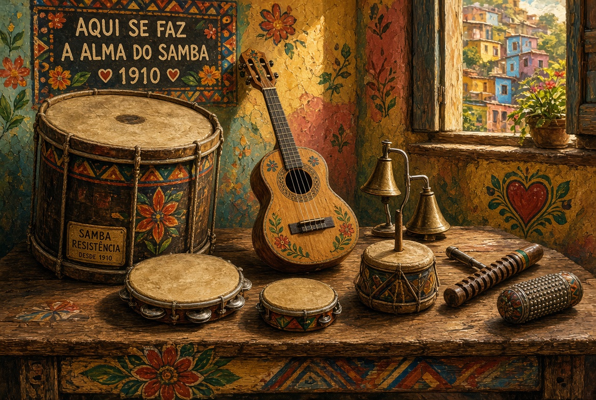 the spirit of samba Samba musical instruments